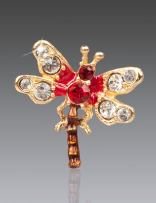 Brooks Mini Dragonfly Tack Pin - Siam