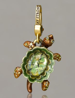 Humphrey Turtle Charm - Flora