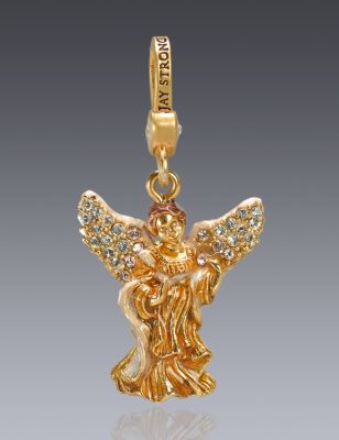 Angelica Angel Charm - Golden