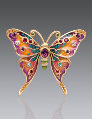 Arlyn Grand Butterfly Pin - Bouquet
