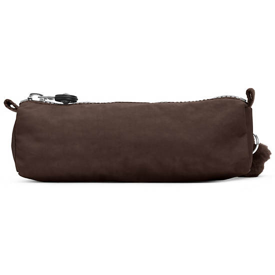 Fabian Cosmetics & Pen Case,Espresso,large