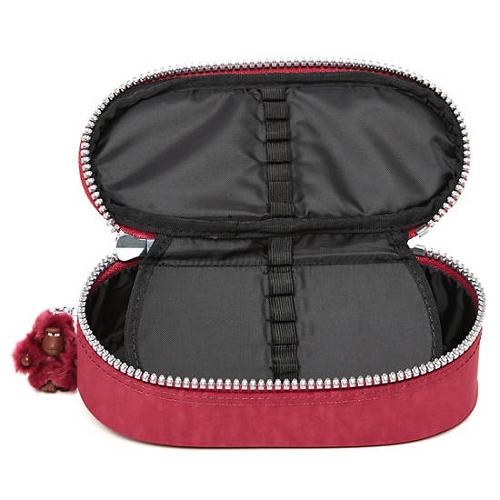 Duobox Pen Case,Deep Red,large