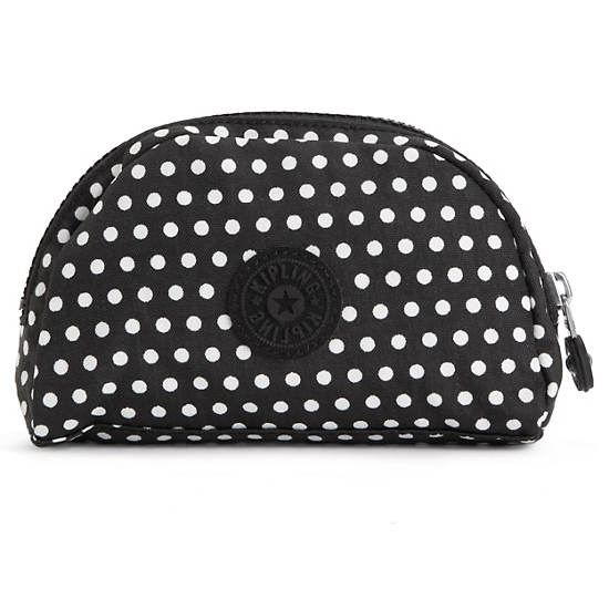 Trix Mini Pouch,White Dot,large