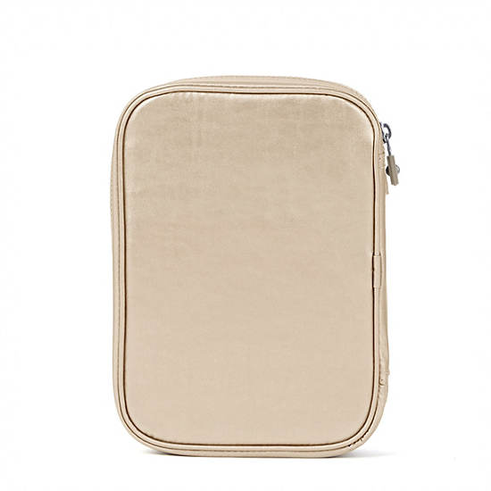 100 Pens Metallic Case,Sparkly Gold,large