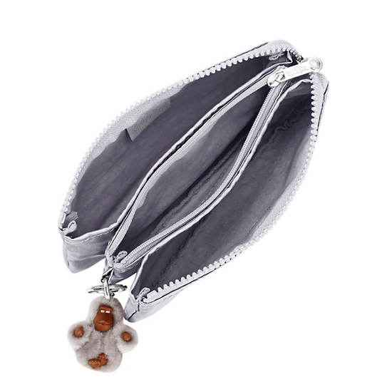 Creativity Metallic Large Pouch,Platinum Metallic,large