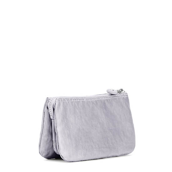 Creativity Metallic Large Pouch,Platinum Metallic,large