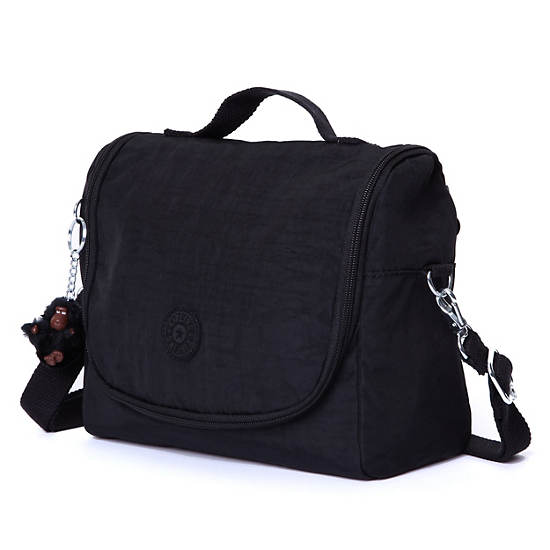 Kichirou Lunch Bag,Black,large