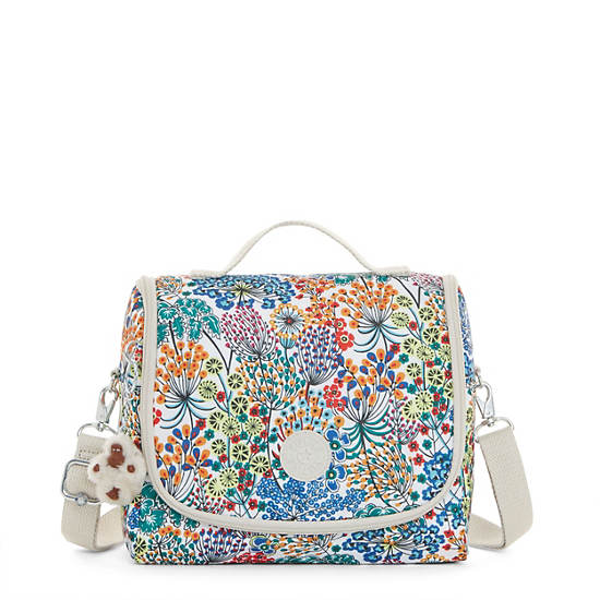 Kichirou Lunch Bag,Little Flower Blue,large