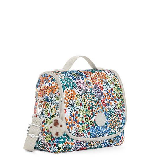 Kichirou Lunch Bag,Little Flower Blue,large