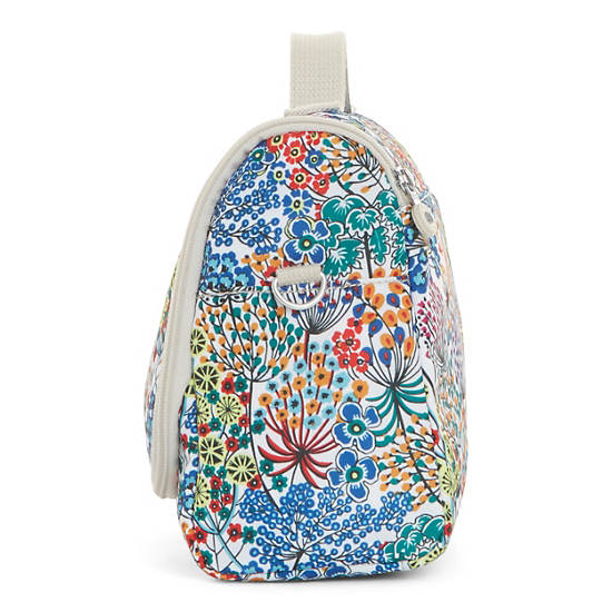 Kichirou Lunch Bag,Little Flower Blue,large