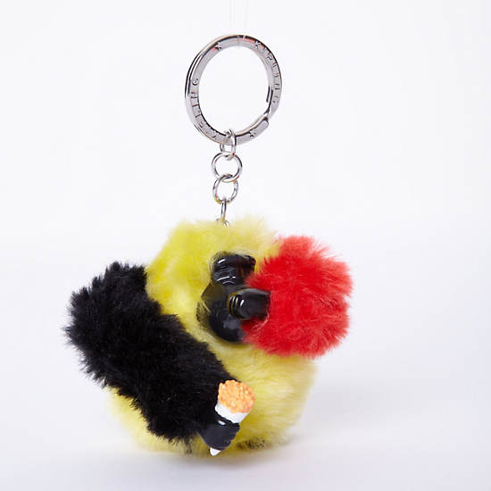 Belgium Monkey Keychain,Multi,large