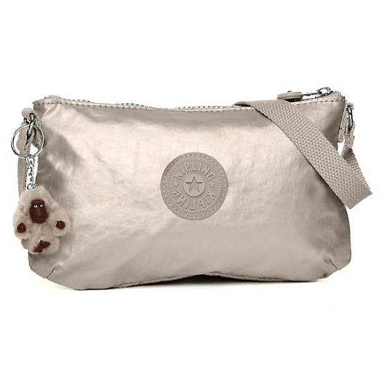Finnie Mini Bag,Silver Beige,large