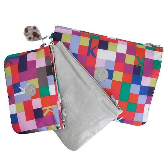 Iaka Large Print Pouch,K Squared Pink,large