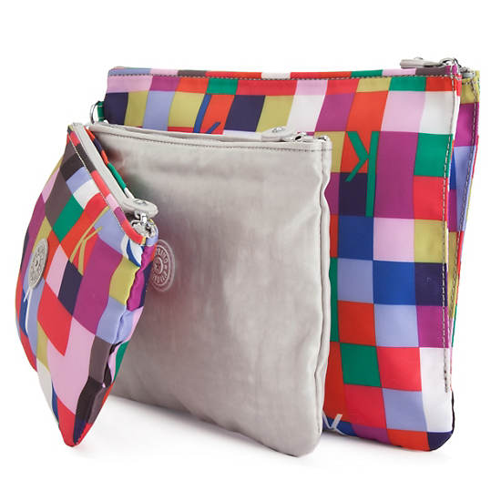 Iaka Large Print Pouch,K Squared Pink,large