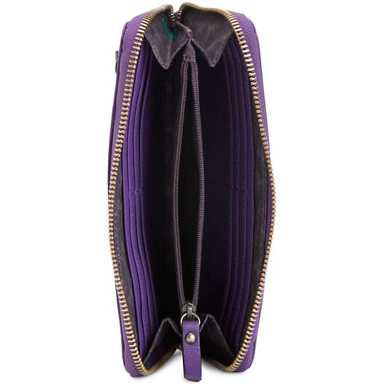 Alvis Leather Wallet,Imperial Purple,large