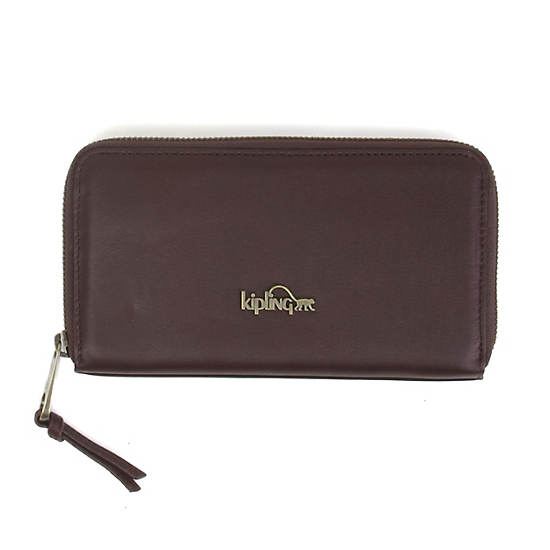 Alvis Leather Wallet,Dazzling Yellow,large