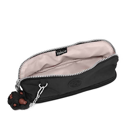 Kent Zip Pencil Pouch,Black,large