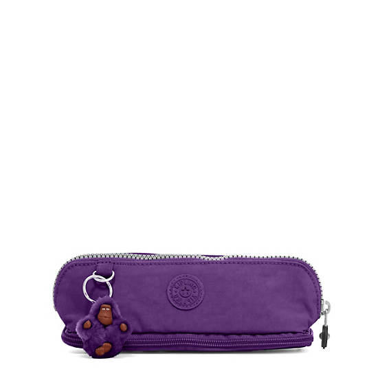 Kent Zip Pencil Pouch,Pomegranate,large