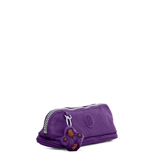 Kent Zip Pencil Pouch,Pomegranate,large