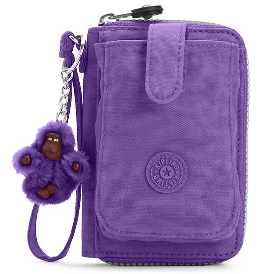 PATTIE WALLET WRISTLET,Vivid Purple,large