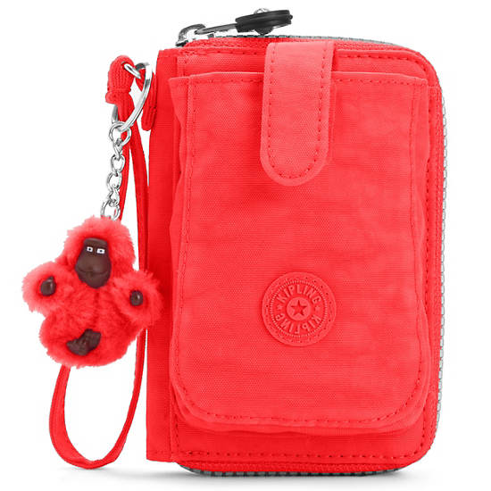 PATTIE WALLET WRISTLET,Cardinal Red,large