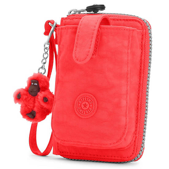 PATTIE WALLET WRISTLET,Cardinal Red,large