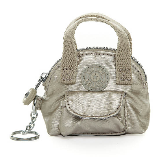 Key Fob,Silver Beige,large