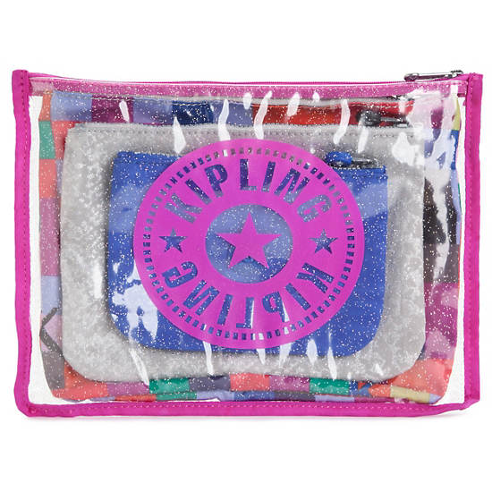 Yurata Multi Pouch Set,K Squared Pink,large