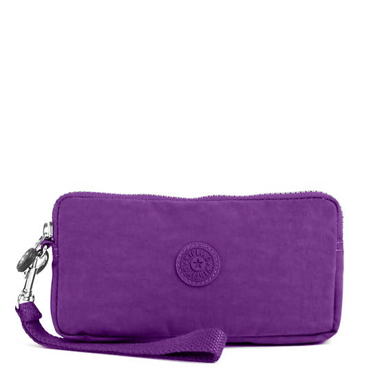 Bernard Wristlet,Tile Purple,large