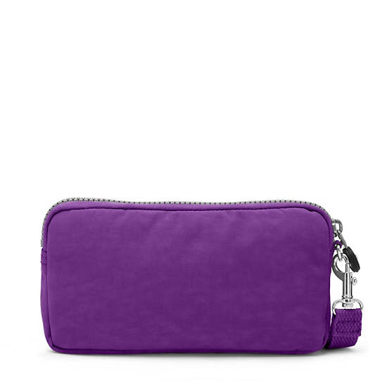 Bernard Wristlet,Tile Purple,large