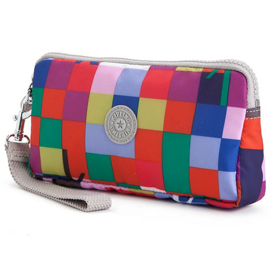 Bernard Wristlet,K Squared Pink,large