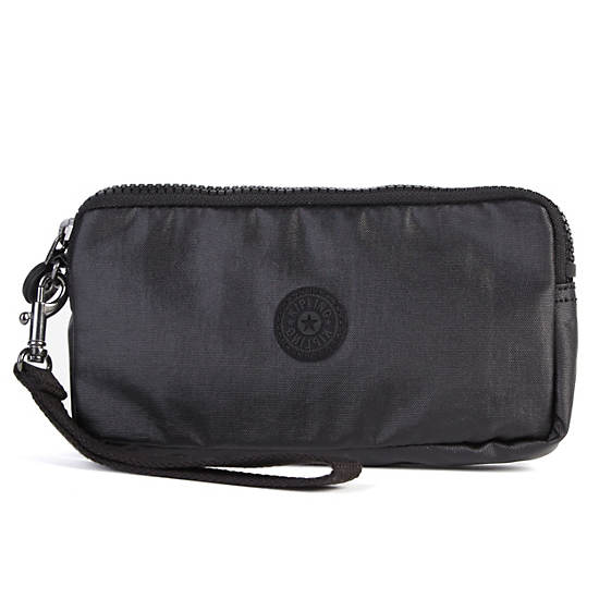 Bernard Wristlet,Lacquer Black,large