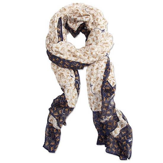 Scarf,Garden Happy,large
