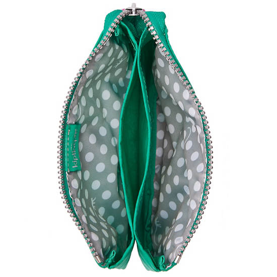 Creativity Large Pouch With Initial,Cactus Multi,large