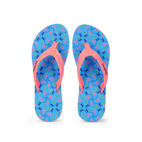 Kipling Flip Flops (Small),Monkeymania Sky,large