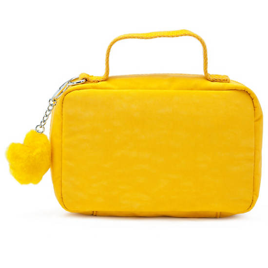 Mila Small Pencil Case,Jicama Yellow,large