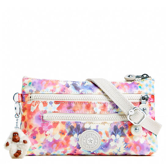 Laurie Printed Crossbody Bag,Garden Happy,large