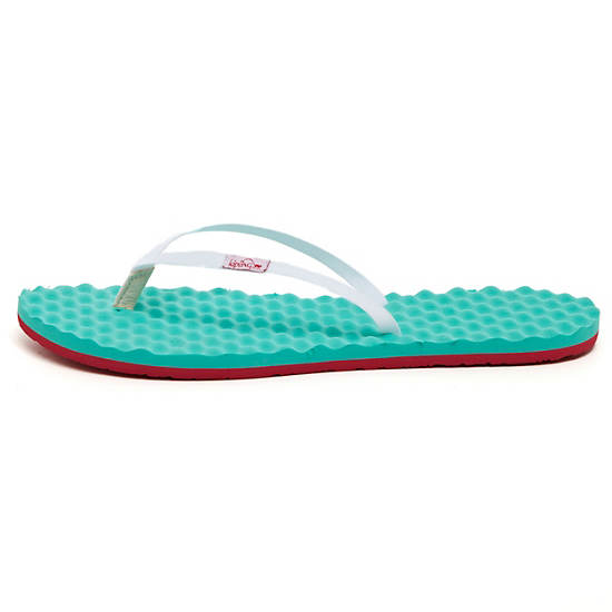 FLIP FLOP MASSAGE SMALL,Turq Blue,large