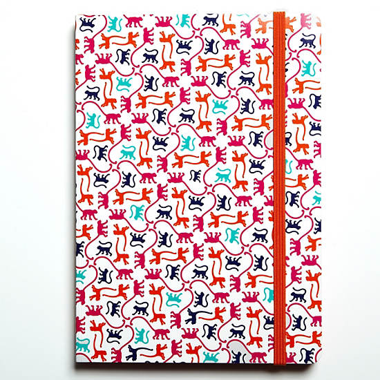 Kipling Notebook,Monkey Mania,large