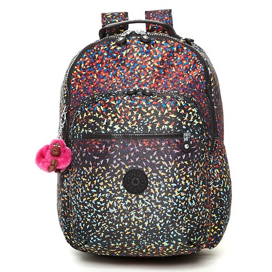 Seoul Large Printed Laptop Backpack,Vipin,large