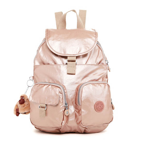 Firefly Small Backpack,Rose Gold,large