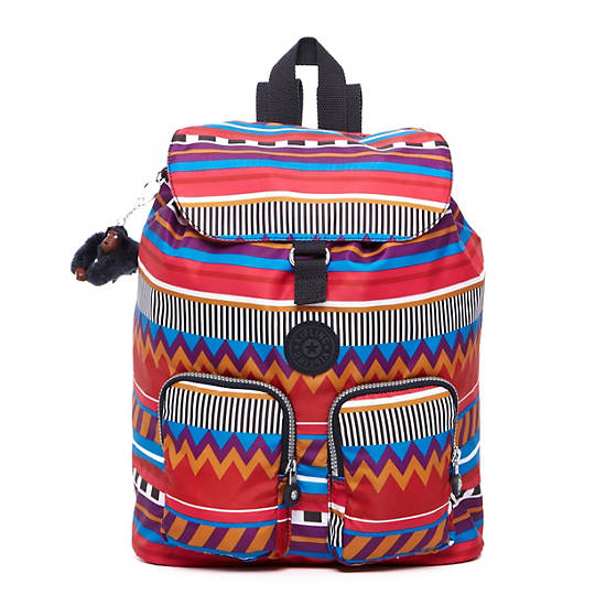 Raychel Print Backpack,Fruit Punch Print,large