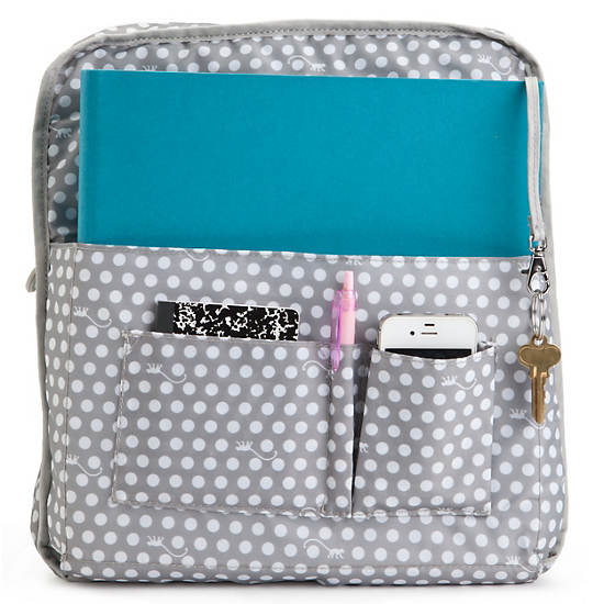 Salee Backpack,Pearlized Ash Grey,large