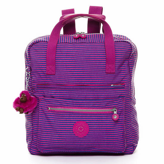 Salee Backpack,Orchid Stripe,large