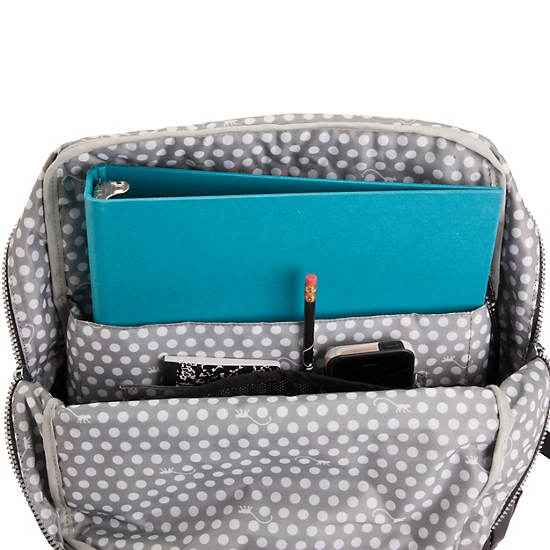 Salee Backpack,Black Patent,large
