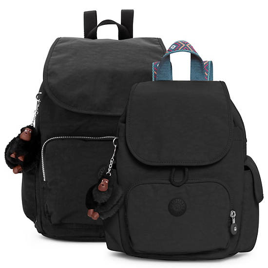 Ravier Medium Backpack,Black,large