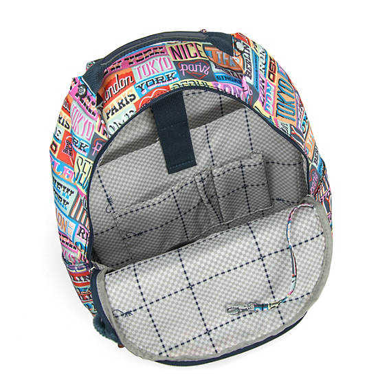 Micah Printed Medium Laptop Backpack,Hello Weekend,large
