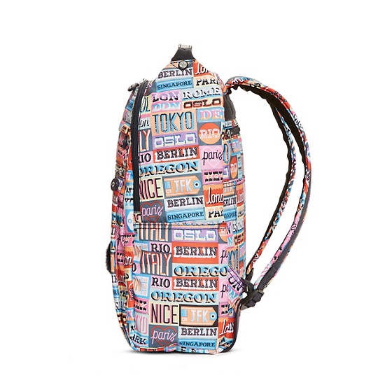 Micah Printed Medium Laptop Backpack,Hello Weekend,large