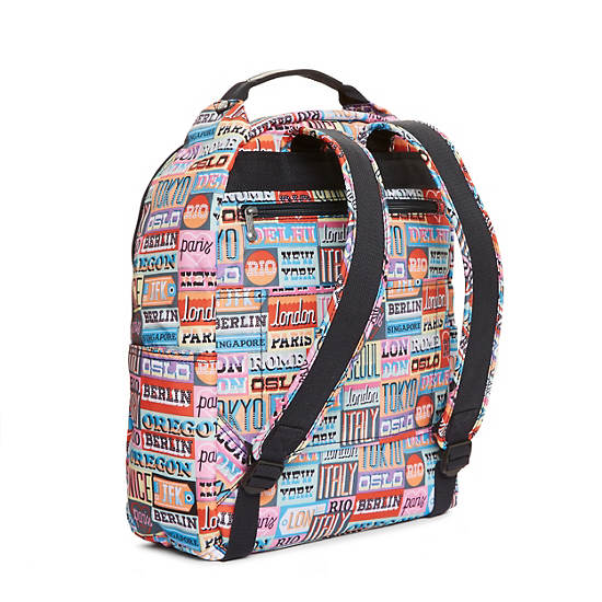 Micah Printed Medium Laptop Backpack,Hello Weekend,large