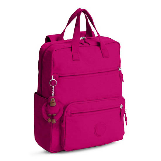 Sharpay Medium Laptop Backpack,Spring Red,large